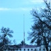 American flag and Fort McCoy