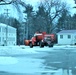 Snow removal operations at Fort McCoy