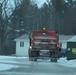 Snow removal operations at Fort McCoy