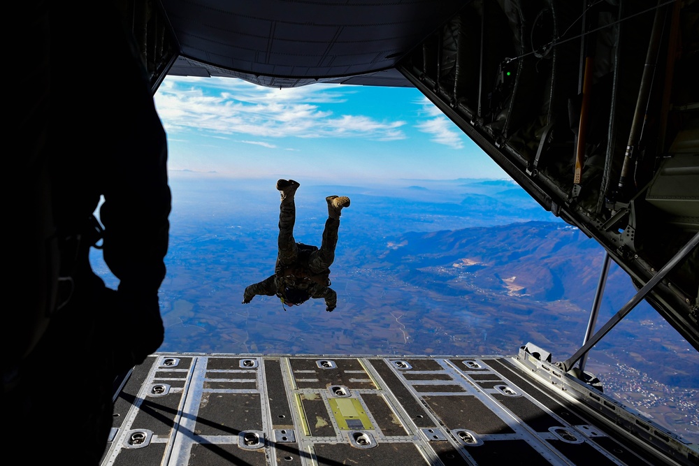 57th RQS jump training