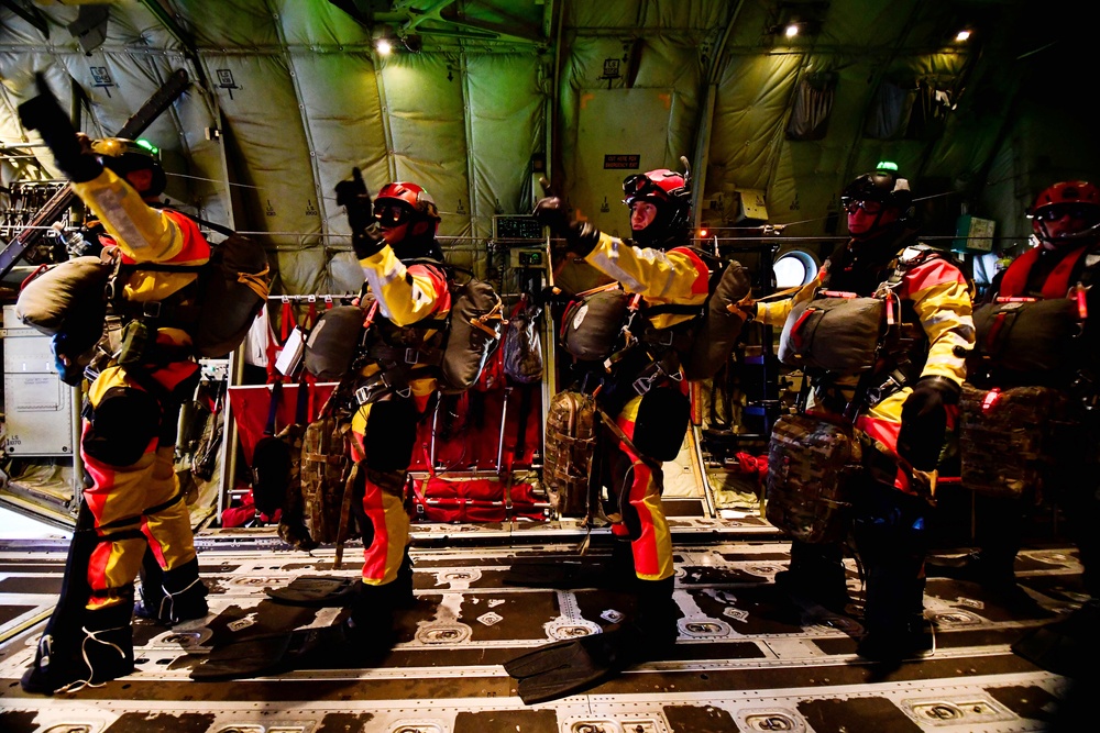 57th RQS jump traning