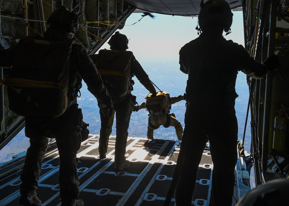 57th RQS jump training