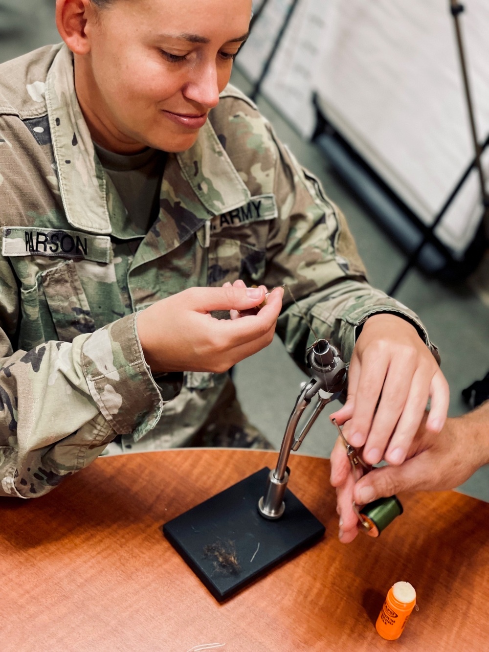 Fort Campbell SRU Gives Soldiers a Therapeutic Challenge Through Fly Fishing