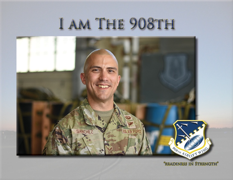 I am The 908th: Senior Airman Michael Sanchez