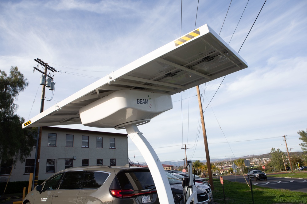 Camp Pendleton receives Beam electric vehicle charging units
