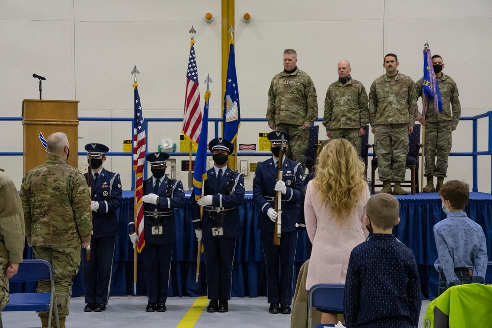 131st Maintenance Squadron changes of command