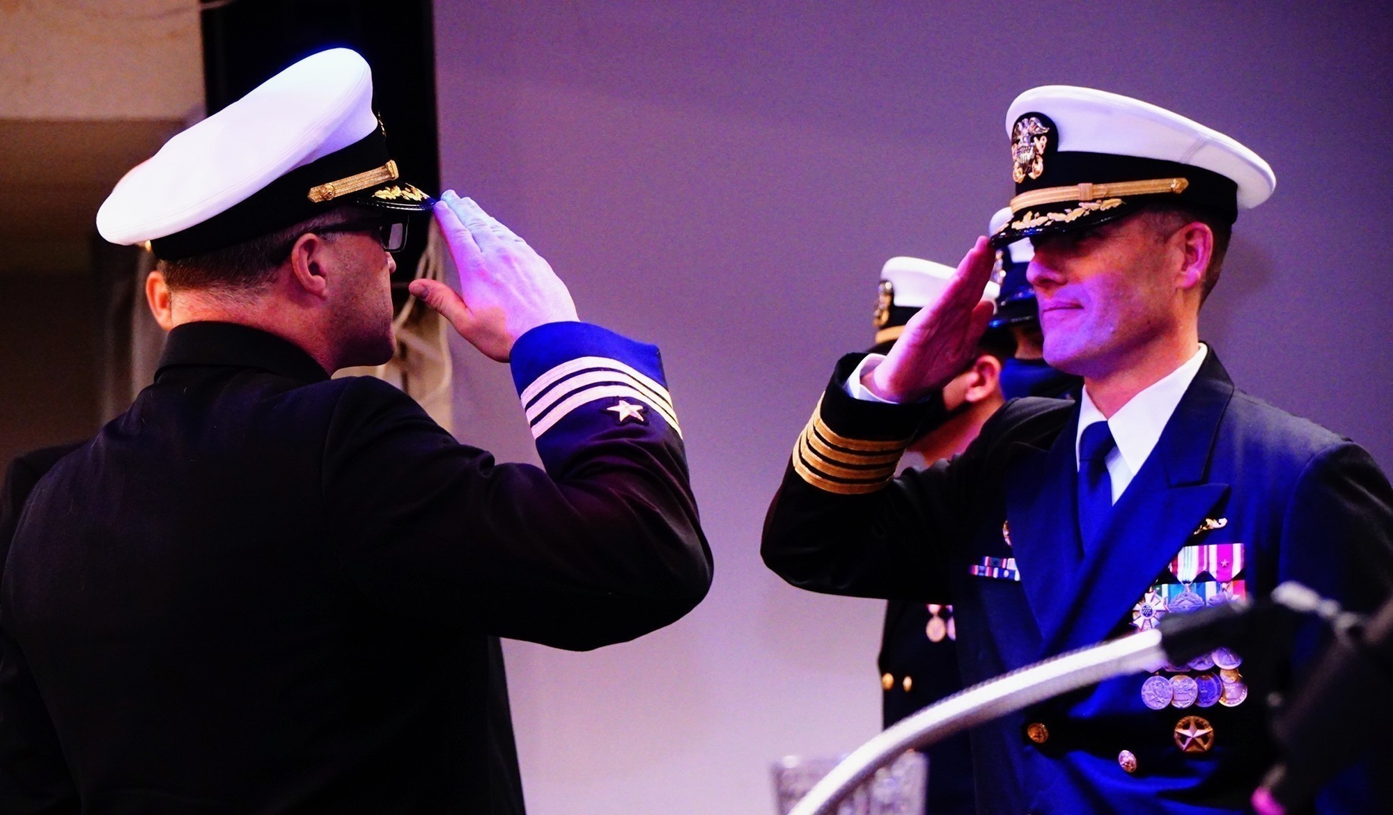 DVIDS - Images - Naval Ocean Processing Facility, Whidbey Island Conducts  Change of Command [Image 2 of 5]