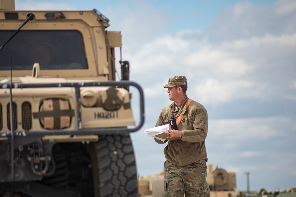 Idaho Army National Guard conducts railhead operations for upcoming deployment