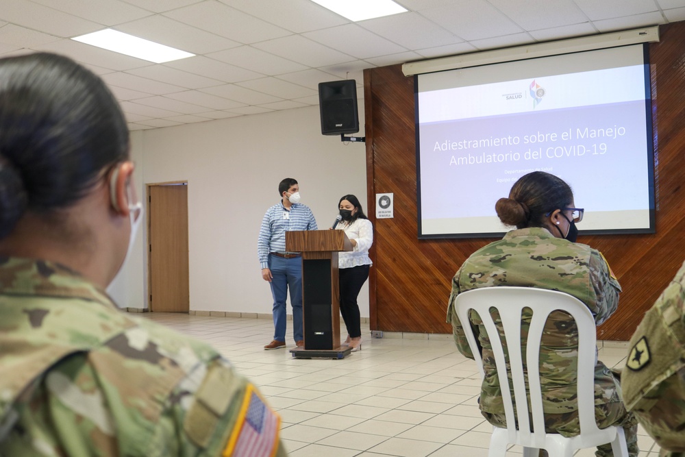 Puerto Rico National Guard support the DoH assisting COVID-19 patients