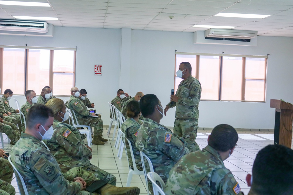 Puerto Rico National Guard support the DoH assisting COVID-19 patients