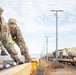 Idaho Army National Guard conducts railhead operations for upcoming deployment