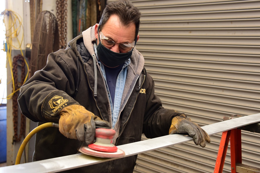 Photo of Coast Guard Civilian Welder