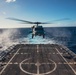HSC 28 Helo Lands on USS Billings