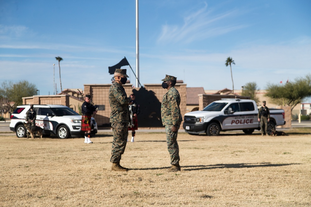 Master Sgt. Porras Retirement Ceremony