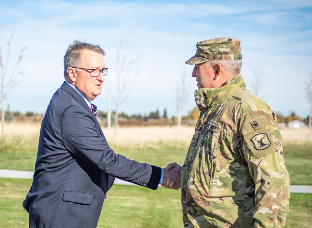 Idaho National Guard leaders join Blackfoot Veterans Cemetery dedication