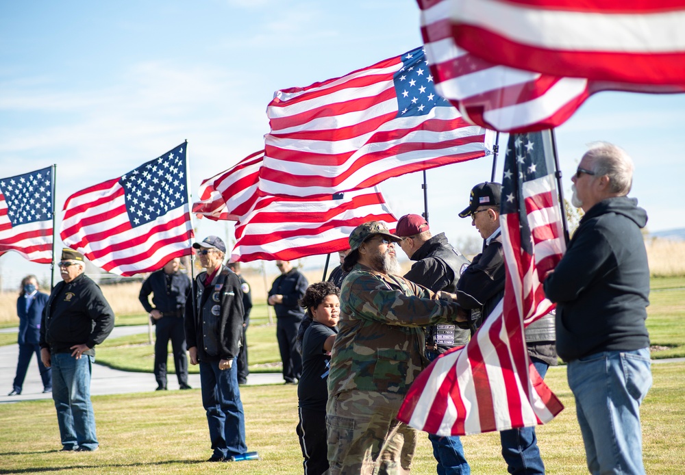 Idaho National Guard leaders join Blackfoot Veterans Cemetery dedication