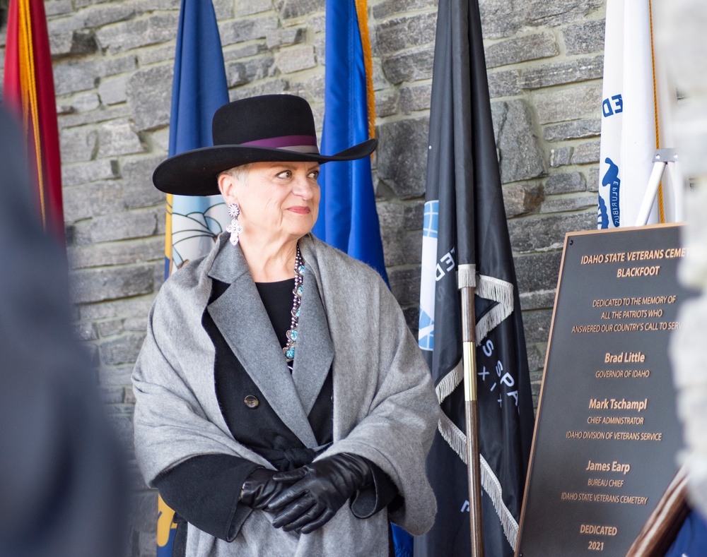 Idaho National Guard leaders join Blackfoot Veterans Cemetery dedication