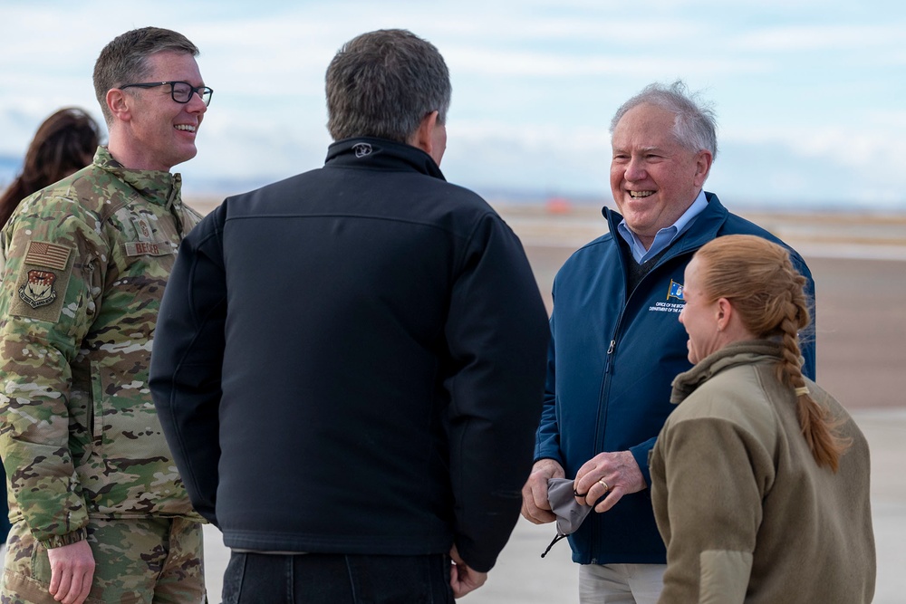 Secretary of the Air Force Frank Kendall visits Malmstrom