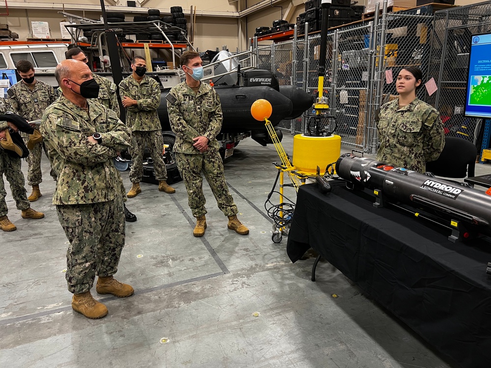CNO Visits Naval Oceanography