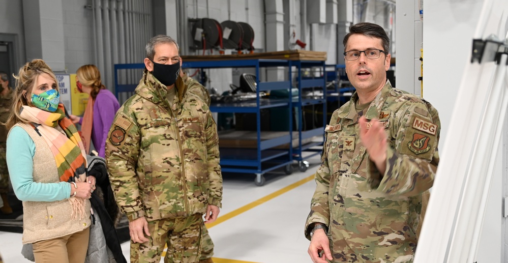 COMPACAF visits Eielson AFB