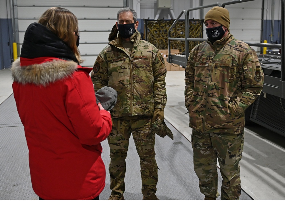 COMPACAF visits Eielson AFB