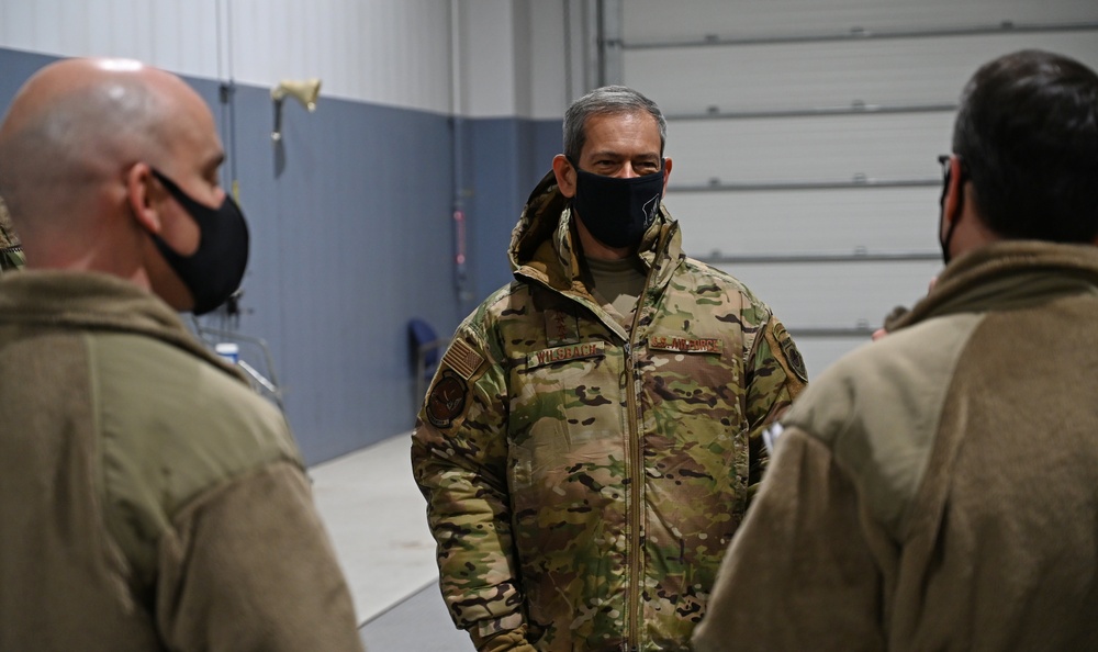 COMPACAF visits Eielson AFB