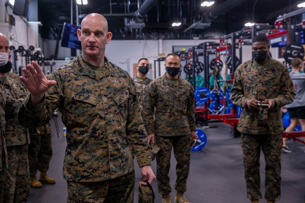 Sergeant Major of the Marine Corps hosts summit at II Marine Expeditionary Force