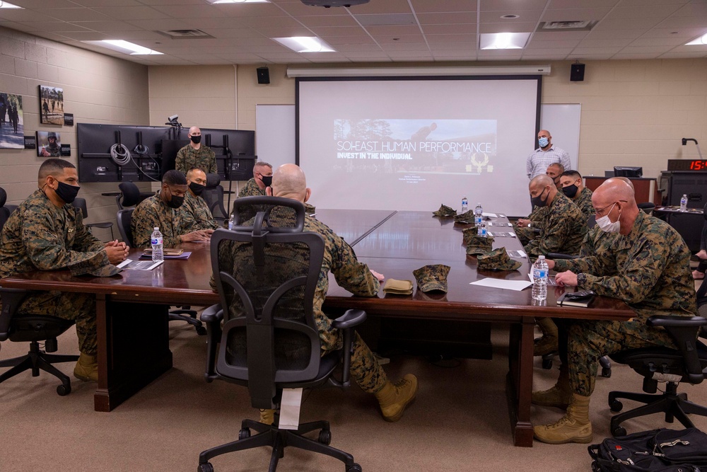 Sergeant Major of the Marine Corps hosts summit at II Marine Expeditionary Force