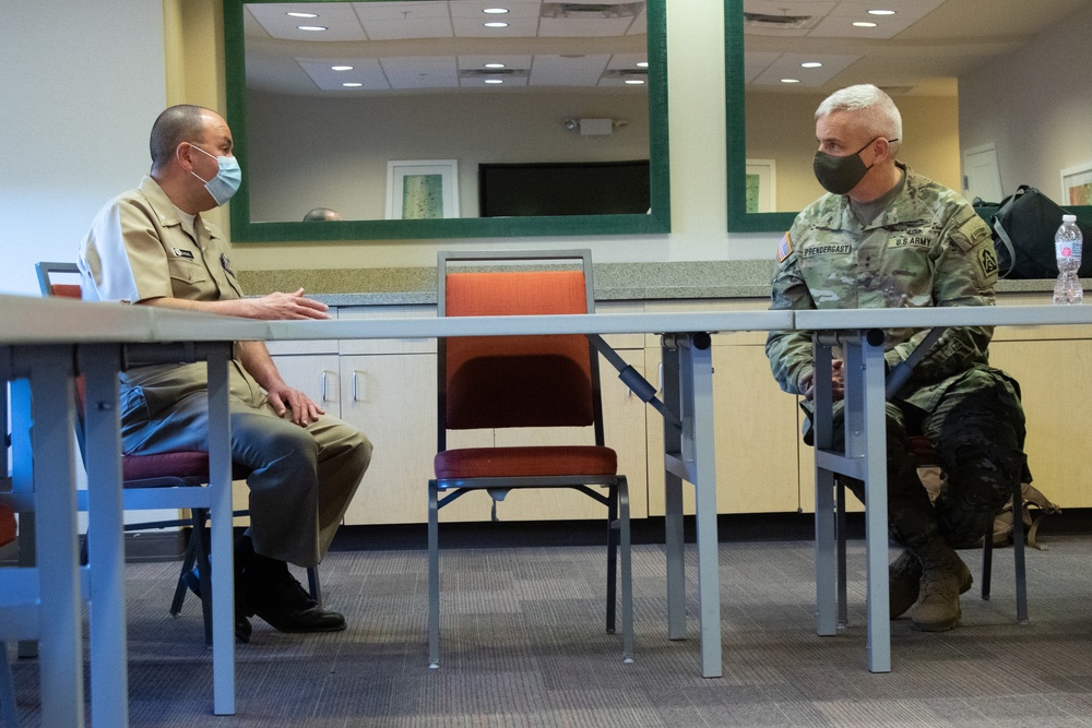 Major General visits military medical team in Farmington, New Mexico