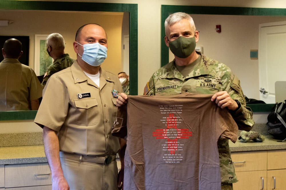 Major General visits military medical team in Farmington, New Mexico