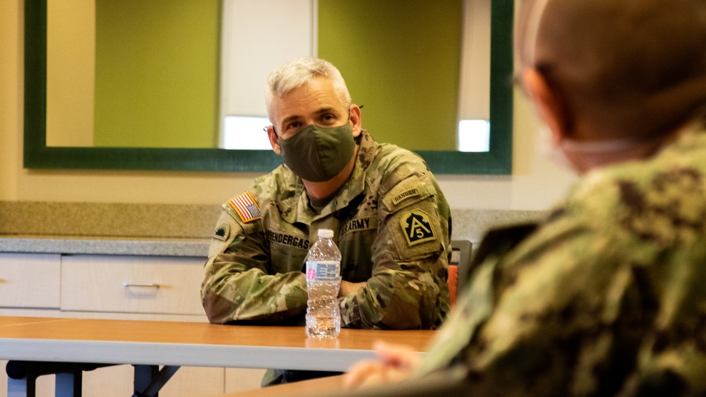 Major General visits military medical team in Farmington, New Mexico