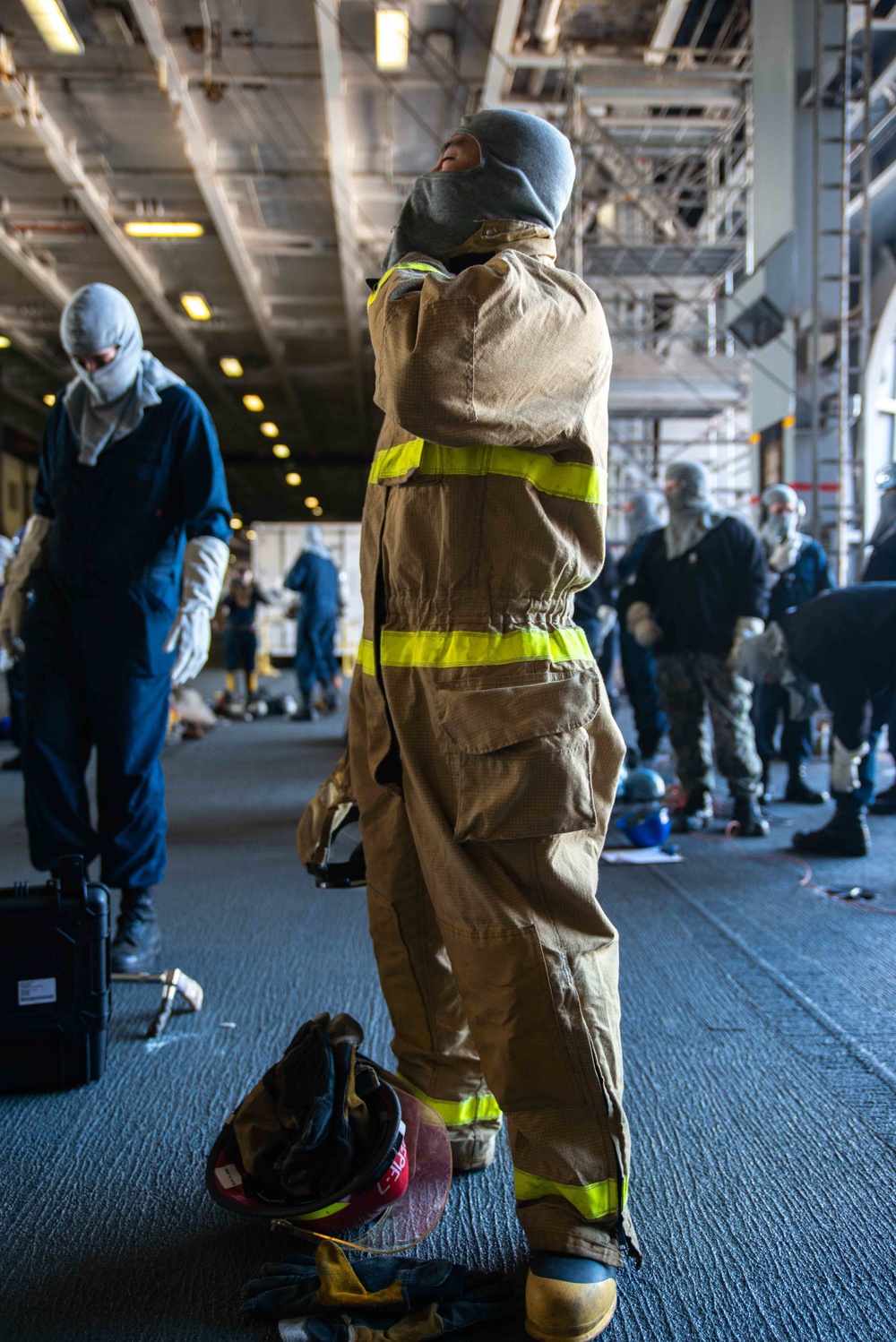 USS Ronald Reagan (CVN 76) General Quarters Drill