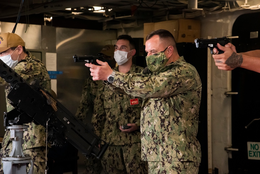 USS Frank Cable Receives USS Arizona Superstructure Relic