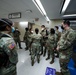 U.S. Army Military Medical Team arrives at University Hospital in Newark, New Jersey.