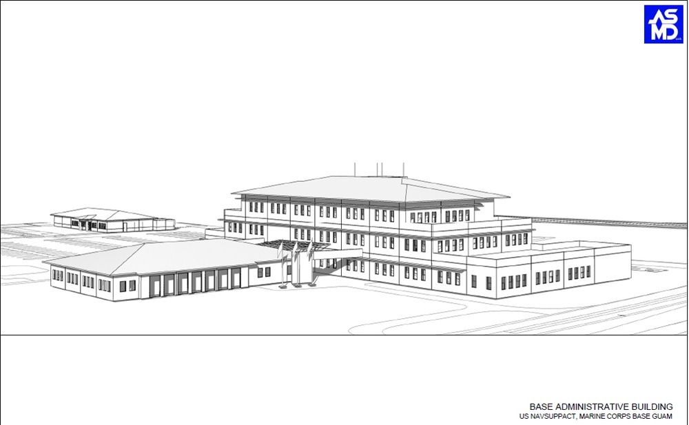 Marine Corps Base Camp Blaz Construction Renderings