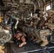 Marines with Combat Logistics Regiment 37 conduct air casualty evacuation drills