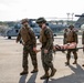 Marines with Combat Logistics Regiment 37 conduct air casualty evacuation drills