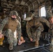 Marines with Combat Logistics Regiment 37 conduct air casualty evacuation drills