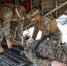 Marines with Combat Logistics Regiment 37 conduct air casualty evacuation drills