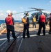 Sailors Aboard USS Ralph Johnson (DDG 114) Conduct Flight Operations