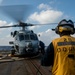 Sailors Aboard USS Ralph Johnson (DDG 114) Conduct Flight Operations