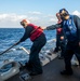 Sailors Aboard USS Ralph Johnson (DDG 114) Conduct Flight Operations