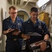 USS Carl Vinson (CVN 70) Sailors Operate a Spectrum Analyzer