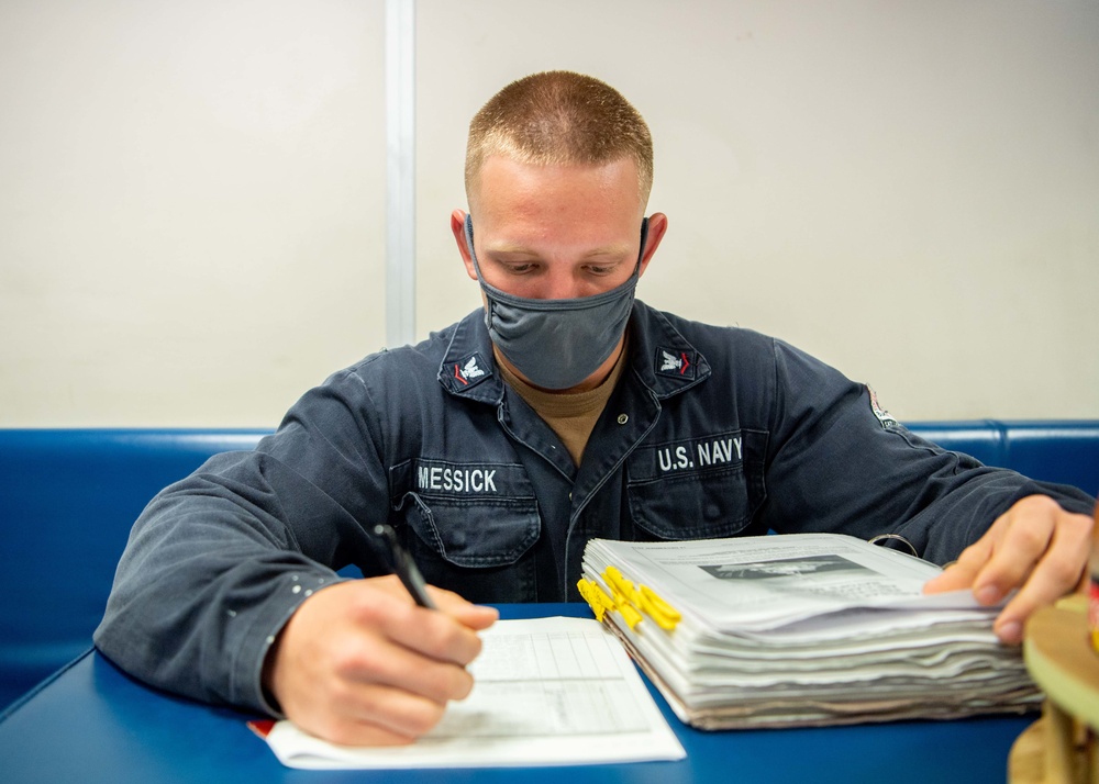 USS Charleston Sailor Conducts ASAs