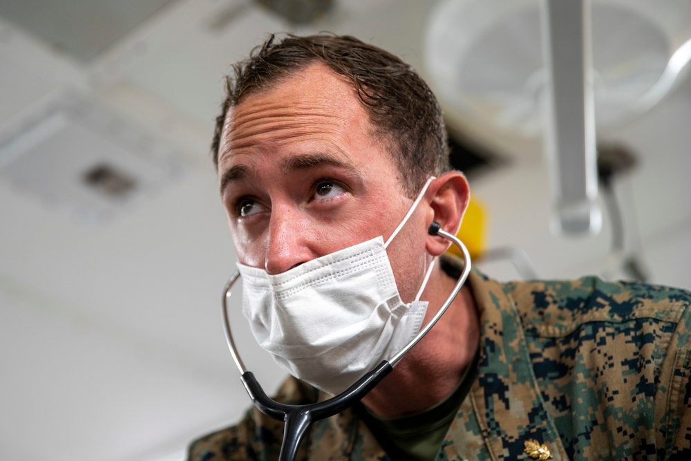 11th MEU, USS Portland mass casualty training