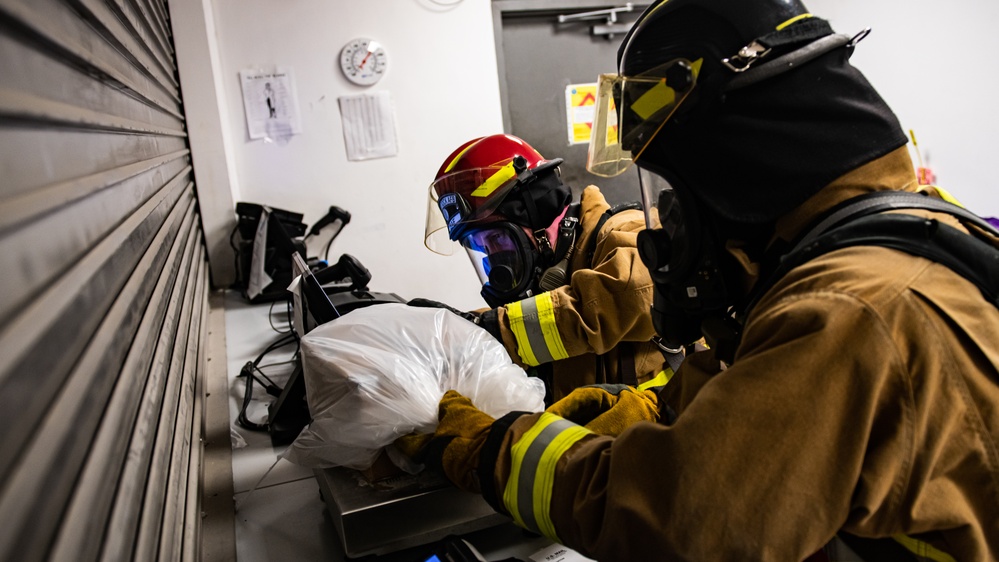 AUAB thinks outside the box for HAZMAT training