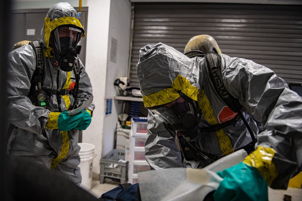 AUAB thinks outside the box for HAZMAT training