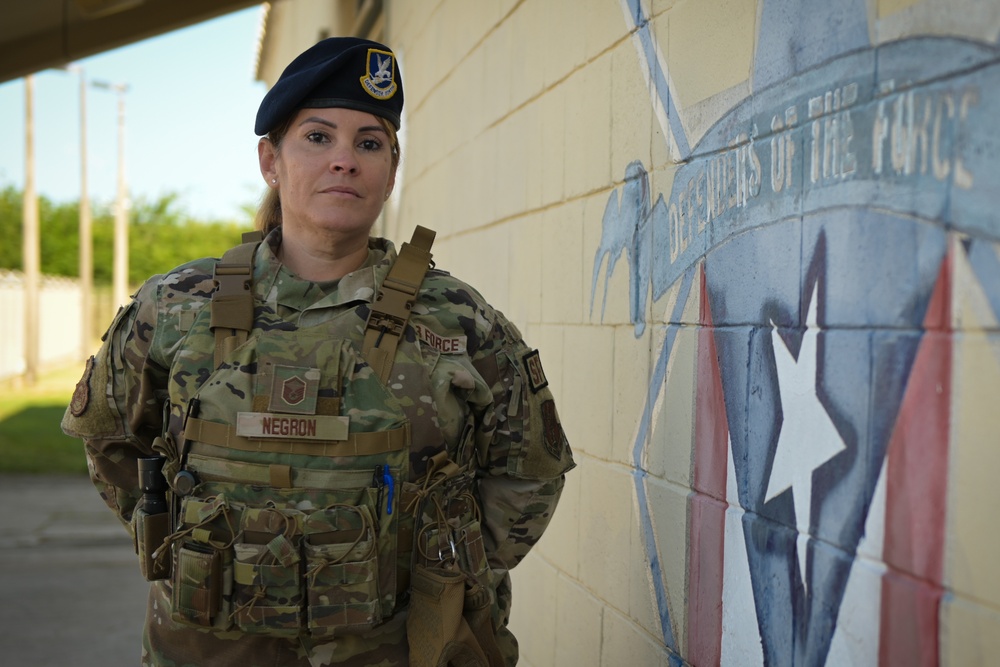 Master Sgt. Lysandra Negron, 156th Security Forces Squadron, January Spotlight