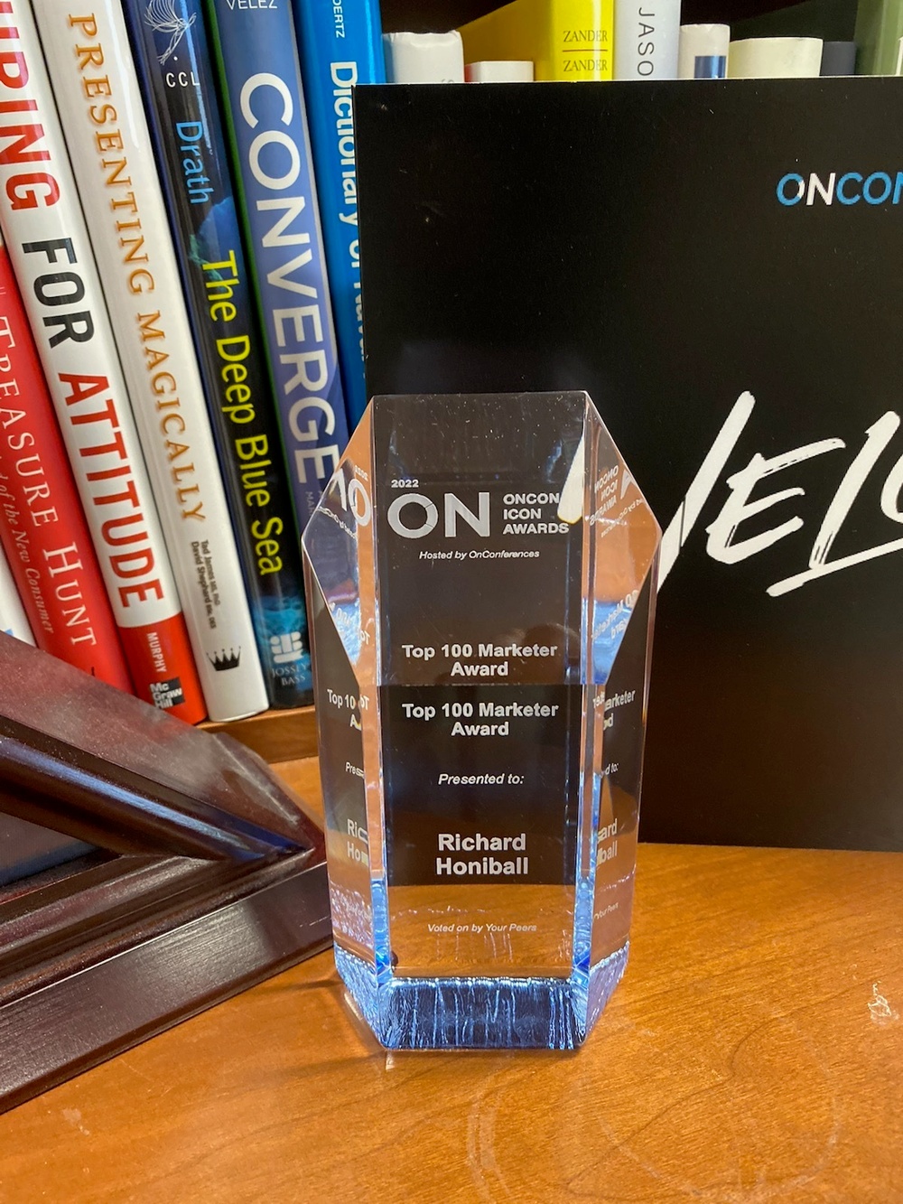 NEXCOM’s Honiball again receives Top Marketer Award