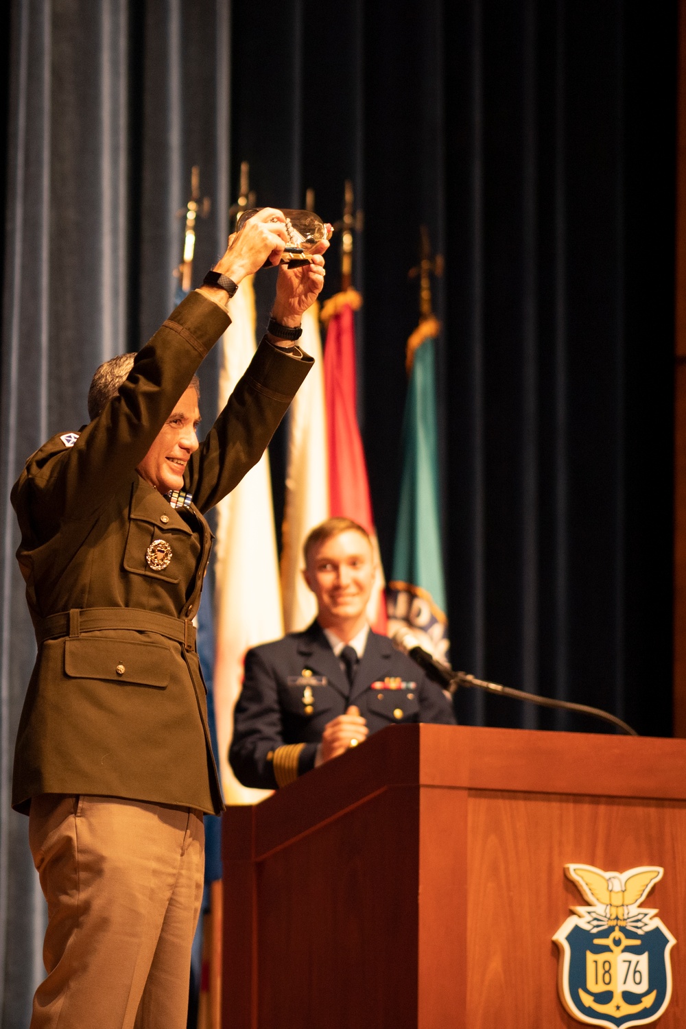 Cyber Command visits Coast Guard Academy